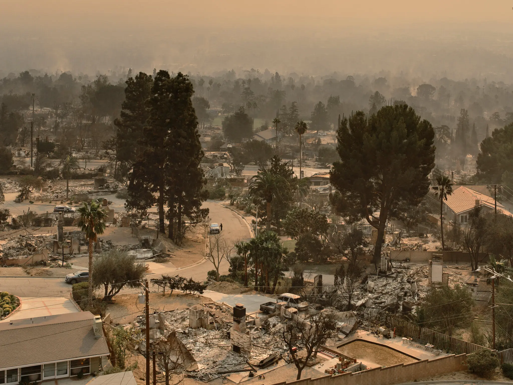 Як лісові пожежі прийшли на міські вулиці